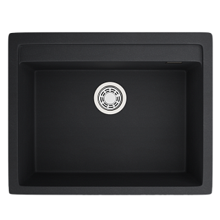 Мойка кухонная Emar Quartz EMQ-1640.Q Оникс