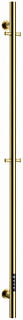 Полотенцесушитель электрический Sancos Etna 150x8, брашированное золото, SC13001BG