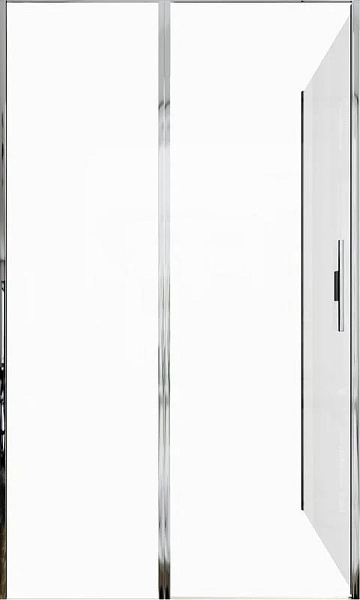 Душевой уголок Allen Brau Priority 120x100, профиль хром, стекло прозрачное