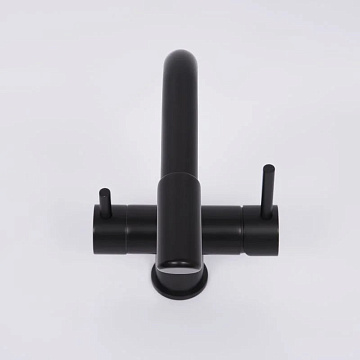 Смеситель для кухни Wasserkraft A8367 черный матовый