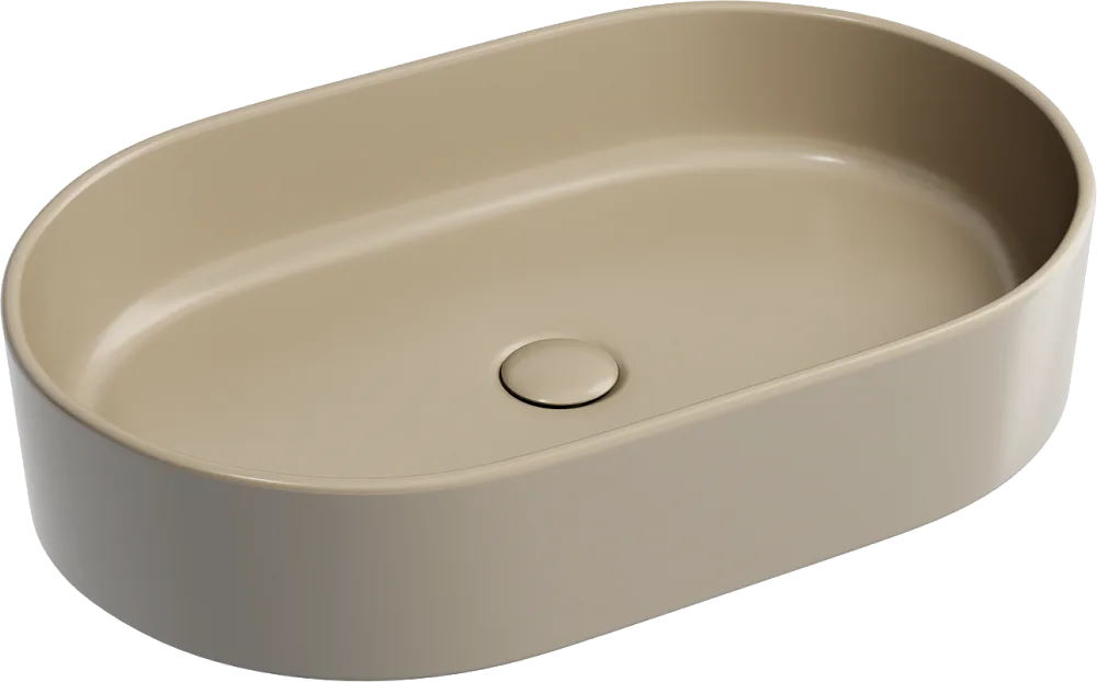 Накладная раковина Ceramicanova Element CN6048MC капучино матовая Sancos — официальный сайт