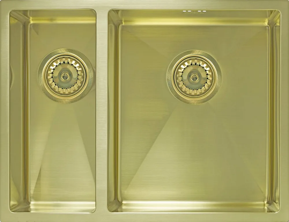 Мойка кухонная Seaman Eco Marino SME-575DL light gold Sancos — официальный сайт