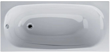 Акриловая ванна Damixa Willow WILL-150-070W-A 150x70 см, встраиваемая, белая