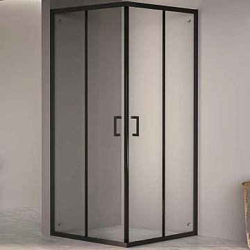 Душевой уголок RGW Passage PA-030B 800x800x1950, профиль черный