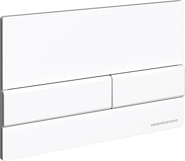 Система инсталляции для унитазов Ceramicanova Envision Flat CN1002W, кнопка белая