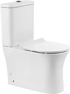 Унитаз-компакт напольный BelBagno Ancona BB1224CPR-P