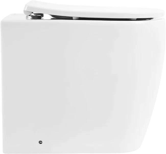 Унитаз приставной напольный BelBagno Marino BB105CBR сиденье BB2031SC с микролифтом, безободковый, г Sancos — Оригинал