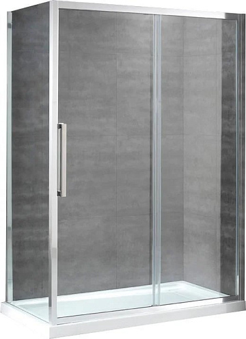 Душевой уголок Cezares Lux soft W AH1 150/100 C Cr IV