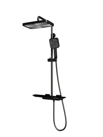 Душевая стойка RGW Shower Panels SP-34-B, черная