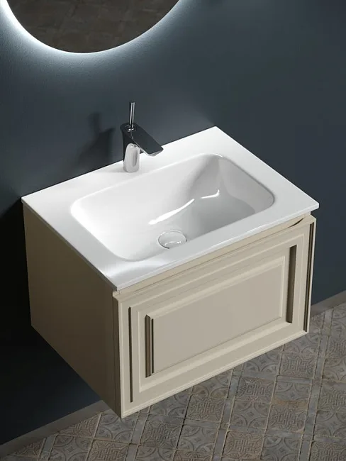 Тумба под раковину Sancos Very 60 подвесная Beige soft (капучино), VR60CE Sancos — Оригинал