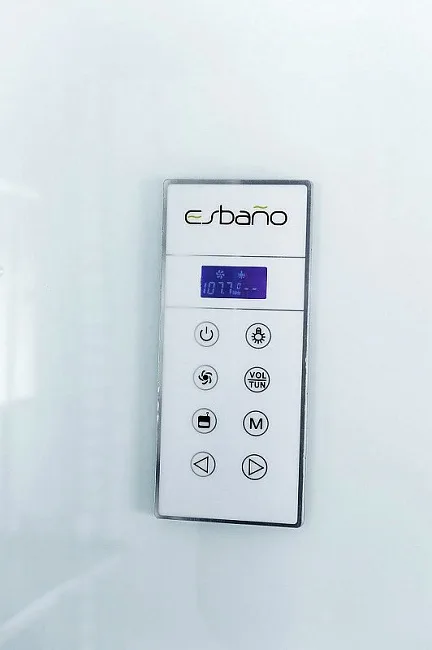 Душевая кабина Esbano Led ESKL90CR Sancos — Оригинал