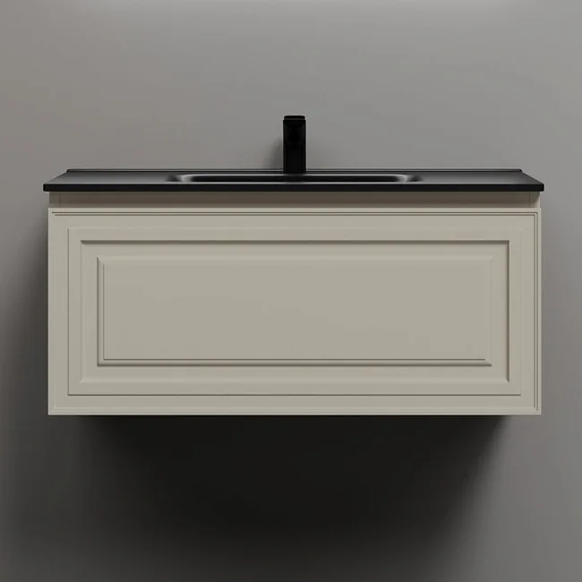 Тумба с раковиной Sancos Very 90 beige soft, раковина CN7002MB Sancos — Оригинал