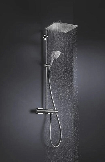 Душевая стойка Grohe Rainshower SmartActive 310 26649000, с термостатом, хром