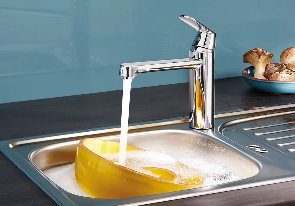 Смеситель для кухни Grohe Eurosmart Cosmopolitan 30193000 Sancos — официальный сайт