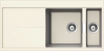 Мойка кухонная Schock Horizont 60D (D-150) Cristadur магнолия, интегрированная