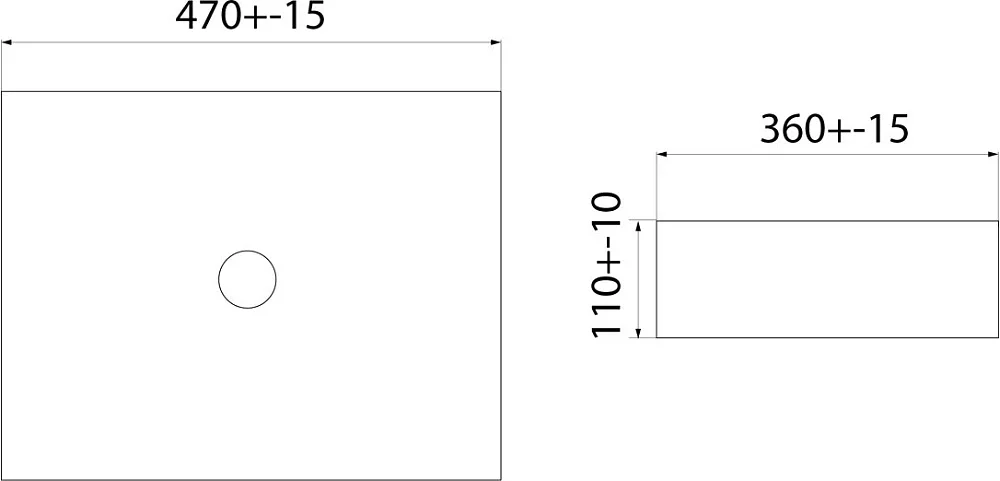 Накладная раковина IDDIS Bridge SLIBM02i27 черная Sancos — официальный сайт