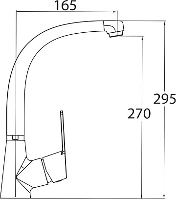 Смеситель для кухни Clever Panam Evo Xtreme 60533