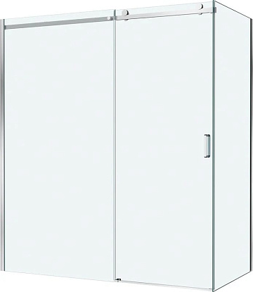 Душевой уголок BelBagno Soft Close-2 AH-1-180/100-C-Cr профиль хром