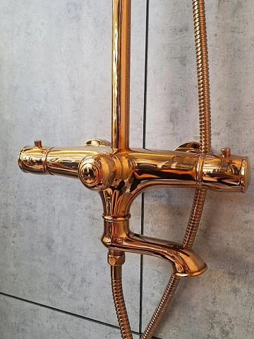 Душевая стойка AltroBagno Beatrice 030403 R Or, розовое золото