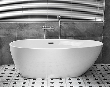 Акриловая ванна Swedbe Vita 170x85 см, правая, 8806