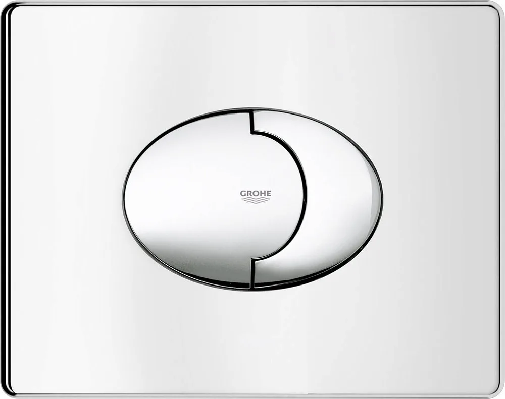 Кнопка смыва Grohe Skate Air 38506000, хром Sancos — официальный сайт