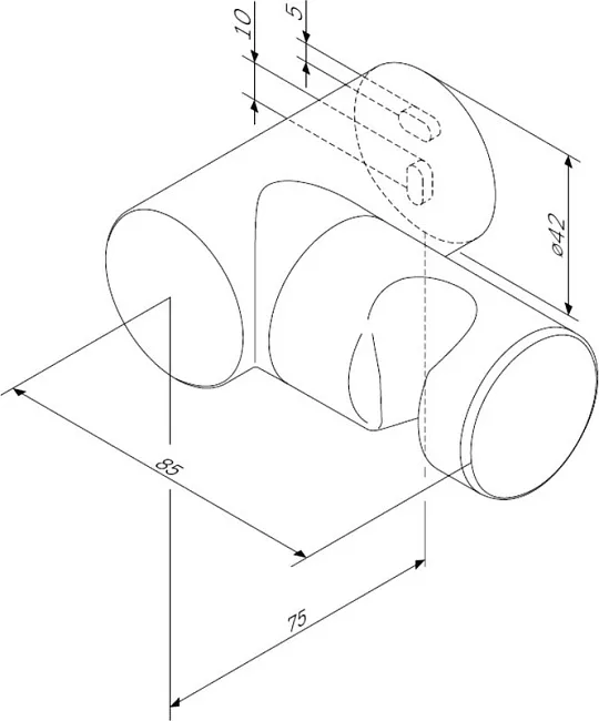 Настенный держатель AM.PM F0500822 черный Sancos — Оригинал