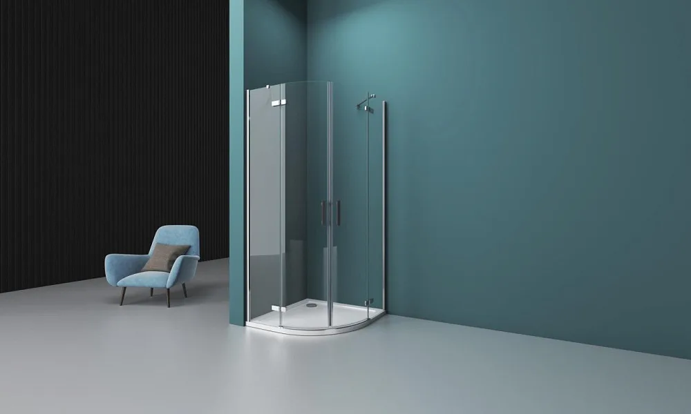 Душевой уголок BelBagno Kraft R-2-100-C-Cr Sancos — официальный сайт