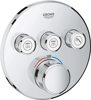 Термостатический смеситель встраиваемый Grohe Grohtherm SmartControl 29121000 для душа