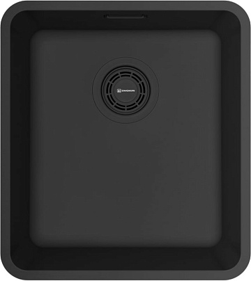 Мойка кухонная Omoikiri Omi 37-U/I Ultra-GB графит