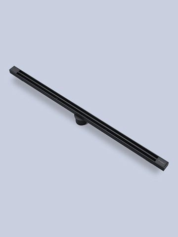 Душевой трап (лоток) AltroBagno Stella 071226 NeOp (80), матовый черный