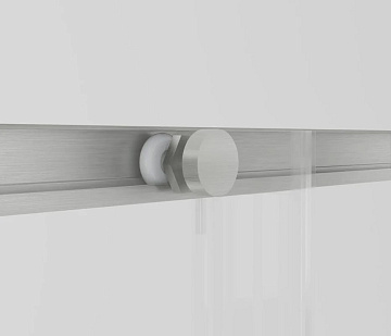 Душевой уголок Vincea Slim-N VSS-4SN8010CLBN 100x80, профиль брашированный никель