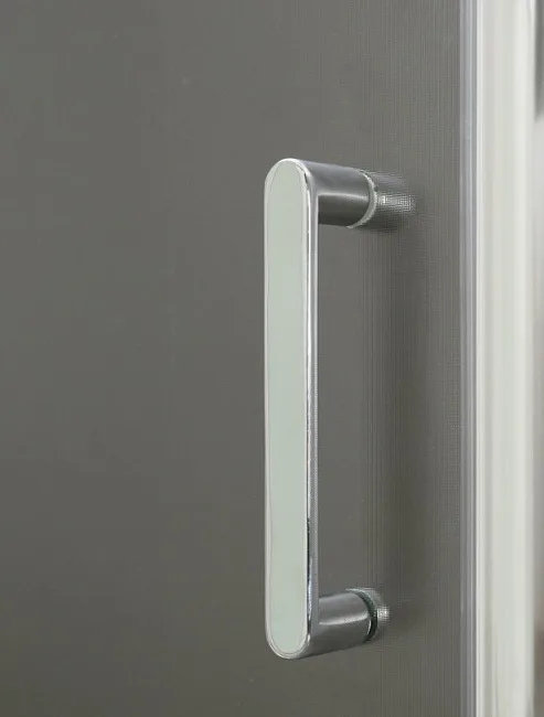 Душевая дверь в нишу BelBagno Unique BF-1-100/115-C-Cr стекло прозрачное Sancos — Оригинал