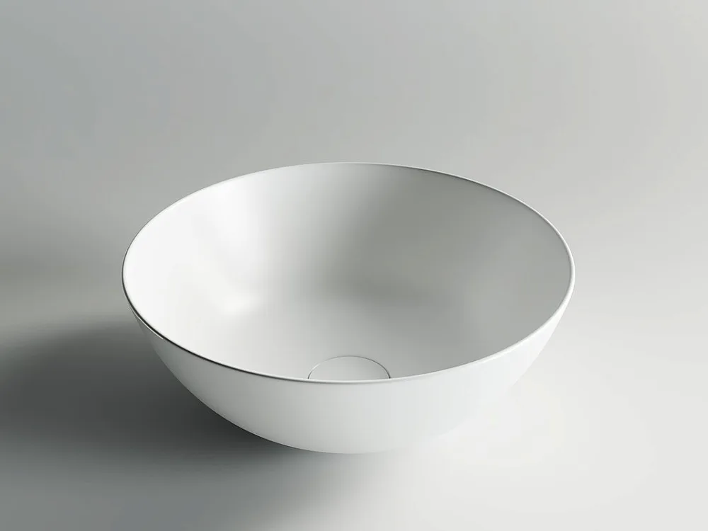 Накладная раковина Ceramicanova Element CN6003 белый матовый Sancos — официальный сайт