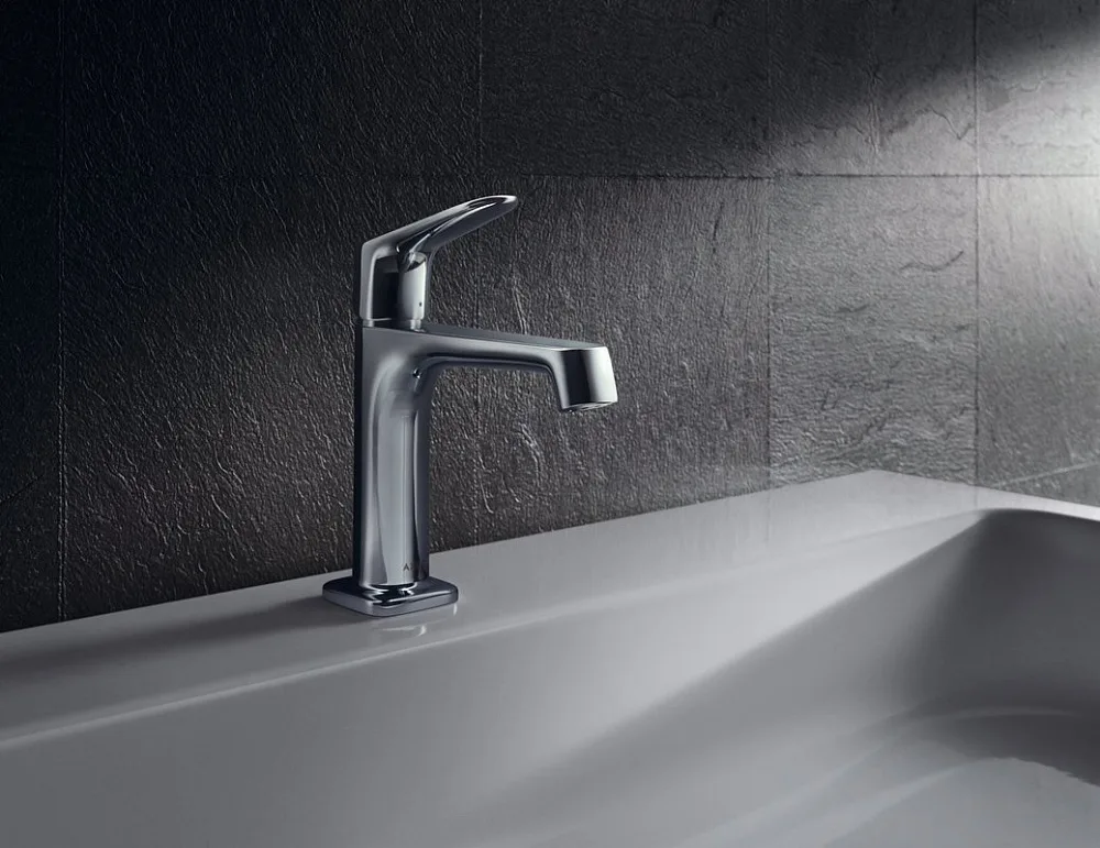 Смеситель для раковины Axor Citterio M 34010000 хром Sancos — официальный сайт