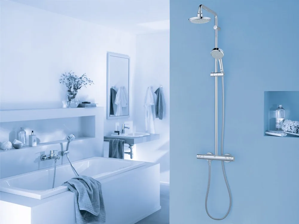 Душевая стойка Grohe Tempesta New 27922000 Sancos — официальный сайт