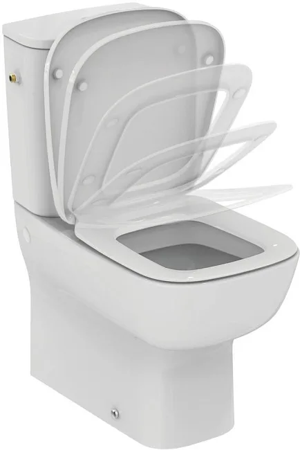 Крышка-сиденье Ideal Standard Esedra T318101 с микролифтом Sancos — Оригинал
