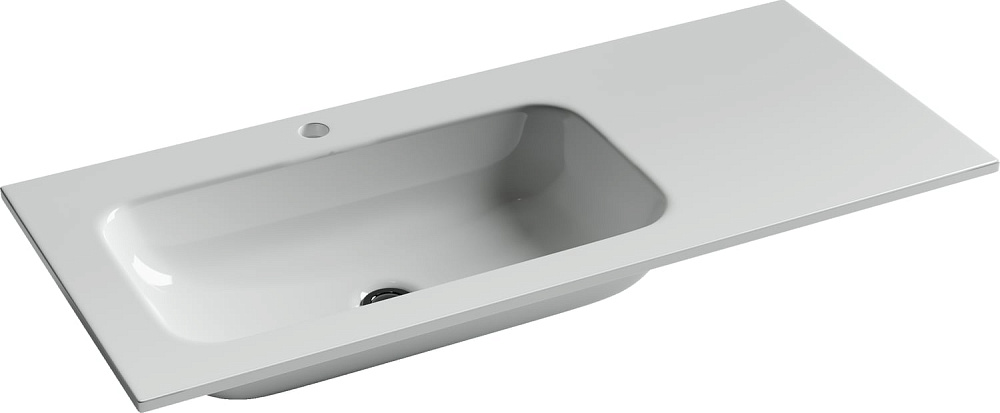 Тумба с раковиной Sancos Snob T 100 см, L, bianco