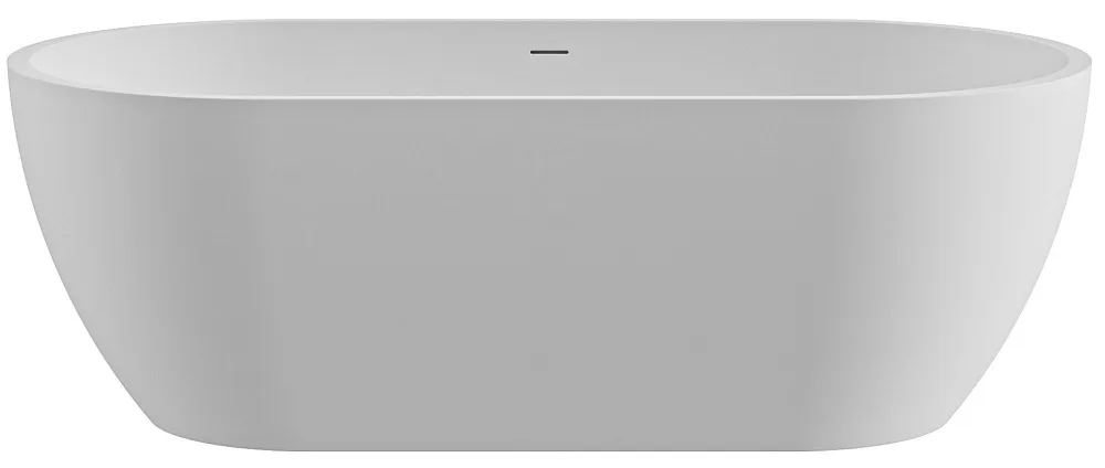 Ванна из искусственного камня Cezares Stylus Solid Surface 160x80 см, отдельностоящая, матовая белая Sancos — официальный сайт