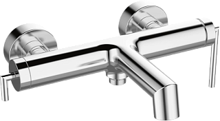 Смеситель для ванны с душем BelBagno Acqua ACQUA-VASM-CRM, хром