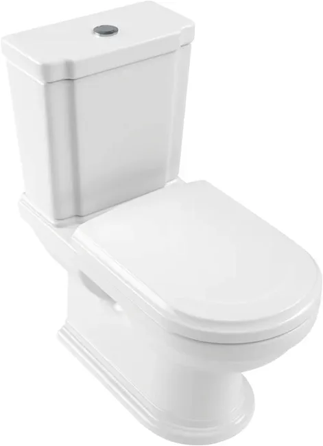 Чаша для унитаза-компакта Villeroy & Boch Hommage 666210R1 альпийский белый Sancos — Оригинал