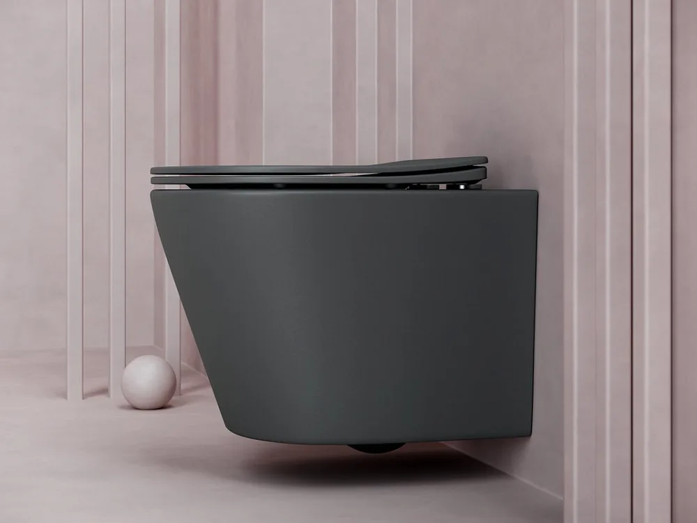 Унитаз подвесной Ceramicanova Balearica Rimless CN6000MDH Sancos — официальный сайт