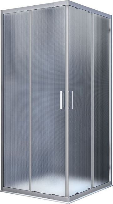 Душевой уголок Vincea Rapid VSS-3R90/10MT 90-100x90-100, профиль хром, стекло текстурное