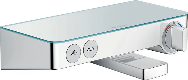 Термостатический смеситель Hansgrohe Ecostat Select 13151000, для ванны с душем Sancos — Оригинал