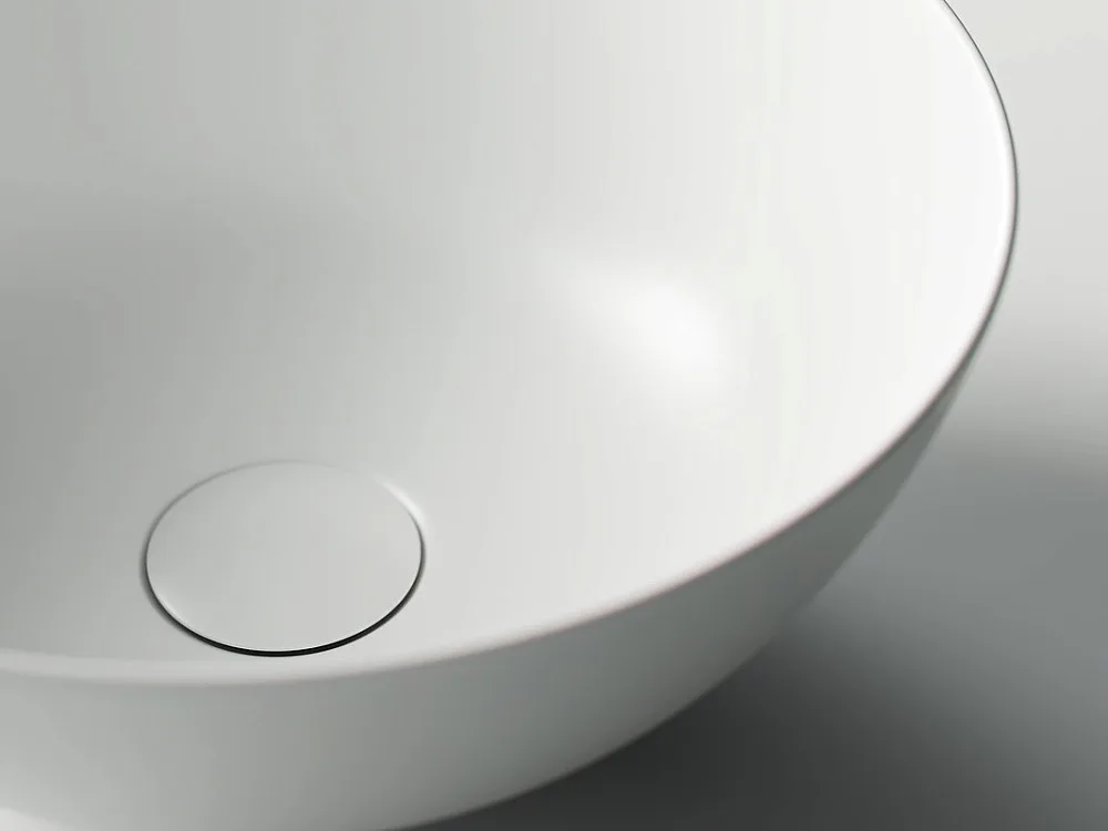 Накладная раковина Ceramicanova Element CN6003 белый матовый Sancos — официальный сайт