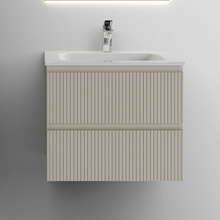 Тумба с раковиной Sancos Snob T 60 см, beige soft