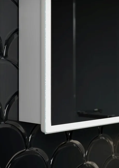 Зеркало-шкаф Sancos Cube CU600 60 с подсветкой Sancos — Оригинал