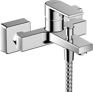 Смеситель для ванны с душем Hansgrohe Vernis Shape 71450000, хром