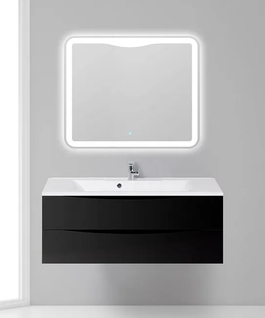 Тумба под раковину без столешницы BelBagno Marino 120 nero lucido Sancos — Оригинал