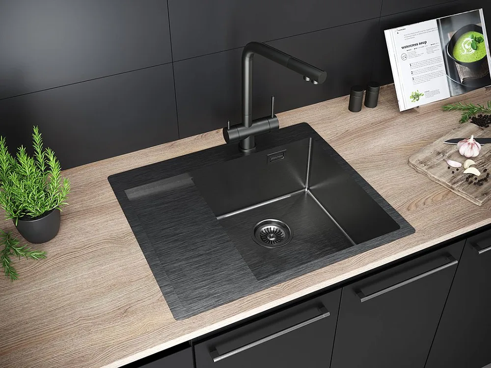 Смеситель для кухни Paulmark Skalen Sk213020-GM Sancos — официальный сайт
