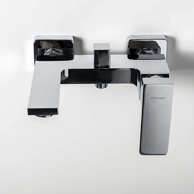 Смеситель для ванны с душем Clever Saona Slim 60125 Sancos — Оригинал
